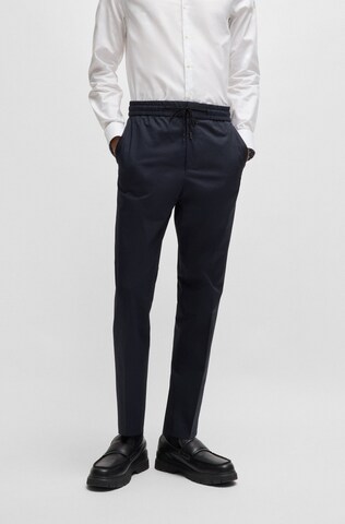 HUGO Slimfit Hose 'Howard231X' in Blau: Vorderseite