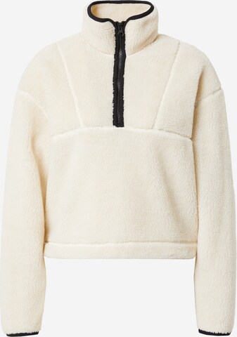 Casall Athletic Sweater in White: front