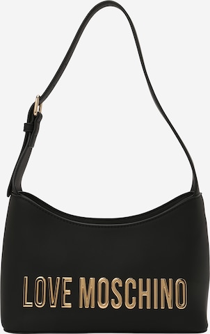 Sac bandoulière 'Bold Love' Love Moschino en noir : devant