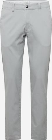 JACK & JONES Chino Pants 'MARCO DAVE' in Grey: front