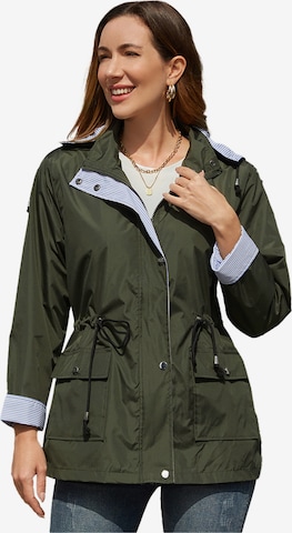 Youthup Between-Season Jacket in Green: front