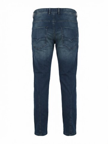 DIESEL Tapered Jeans '2030 D-KROOLEY' in Blauw