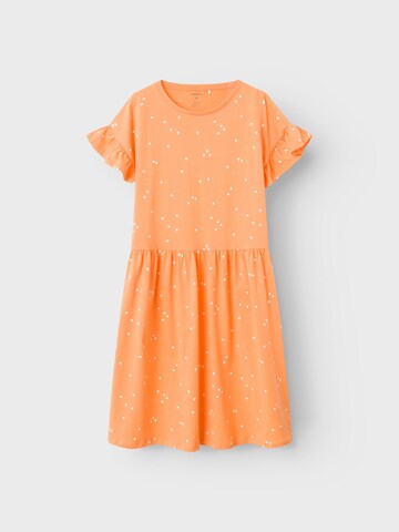 NAME IT - Vestido 'Henny' em laranja