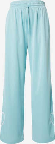 Monki Wide Leg Housut värissä sininen: etupuoli