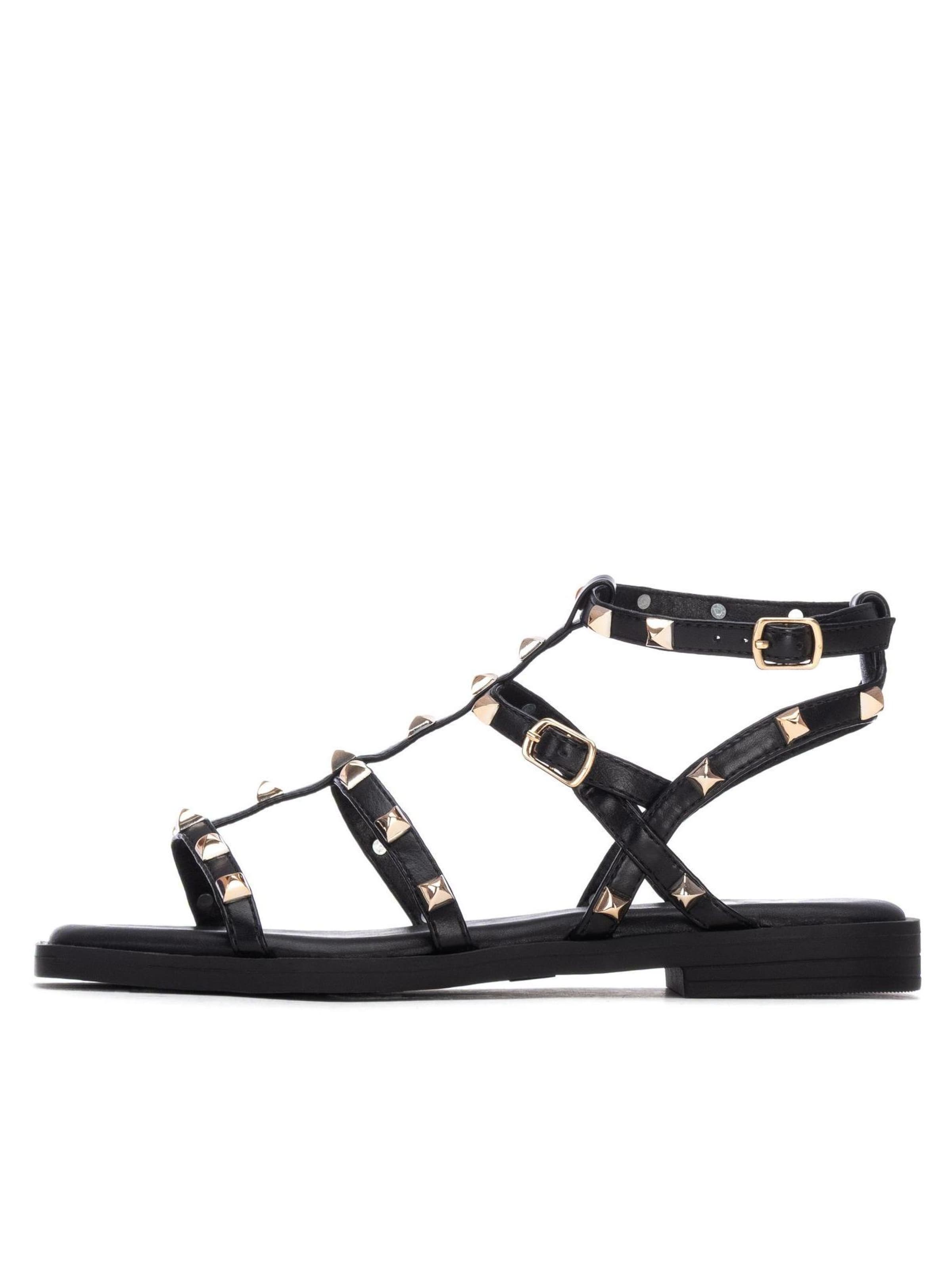 Xti - Sandalias en negro: frente