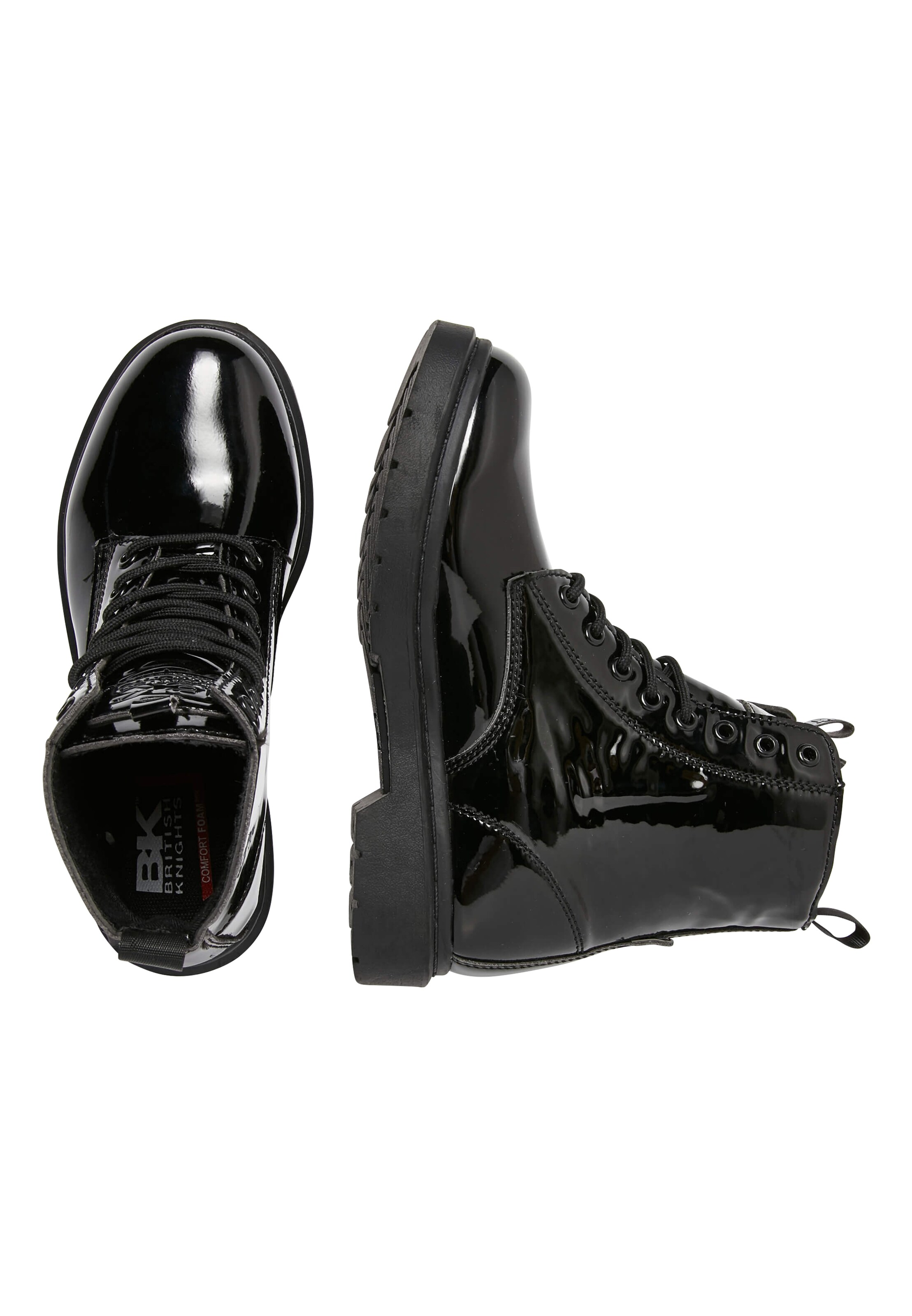 BRITISH KNIGHTS - Botim com fivela 'Blake' em preto