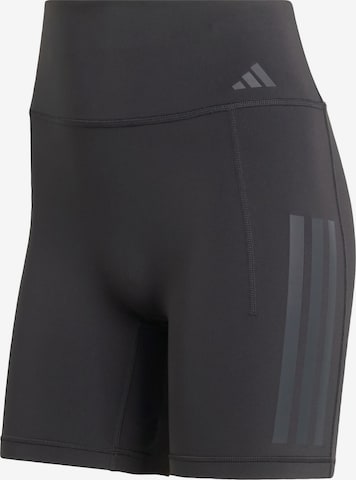 Skinny Pantalon de sport 'Optime' ADIDAS PERFORMANCE en noir : devant