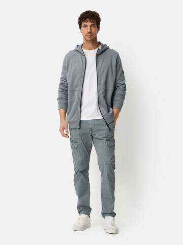 CAMEL ACTIVE Zip-Up Hoodie in Blue