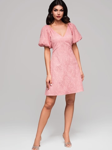 Ombre Společenské šaty – pink