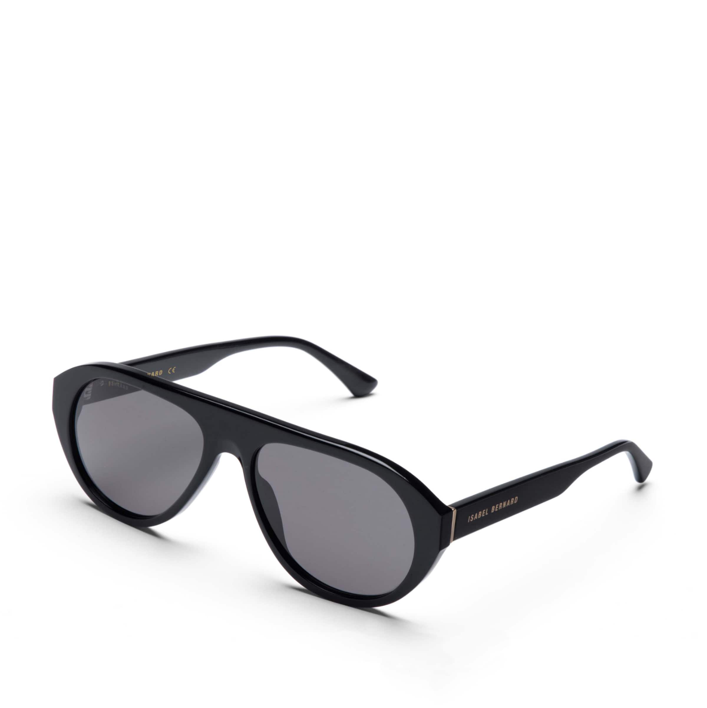 Isabel Bernard Sonnenbrille in Schwarz: Vorderseite