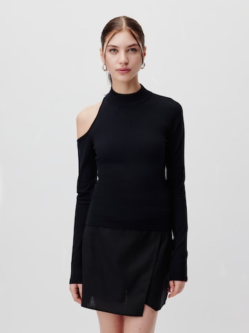 LeGer by Lena Gercke Sweater 'Leandra' in Black: front