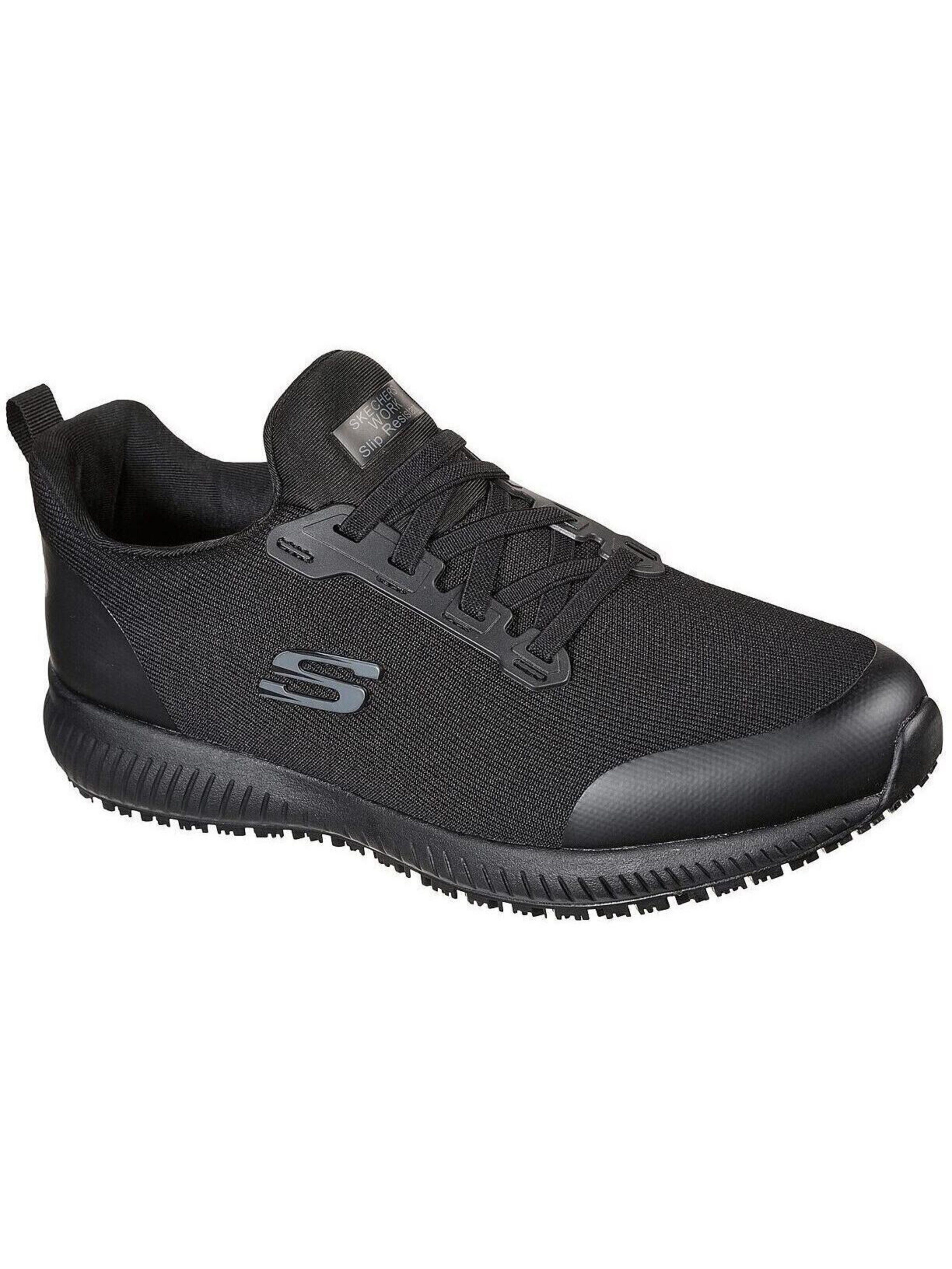 SKECHERS WORK Footwear Platform trainers 'Squad Sr' in Black