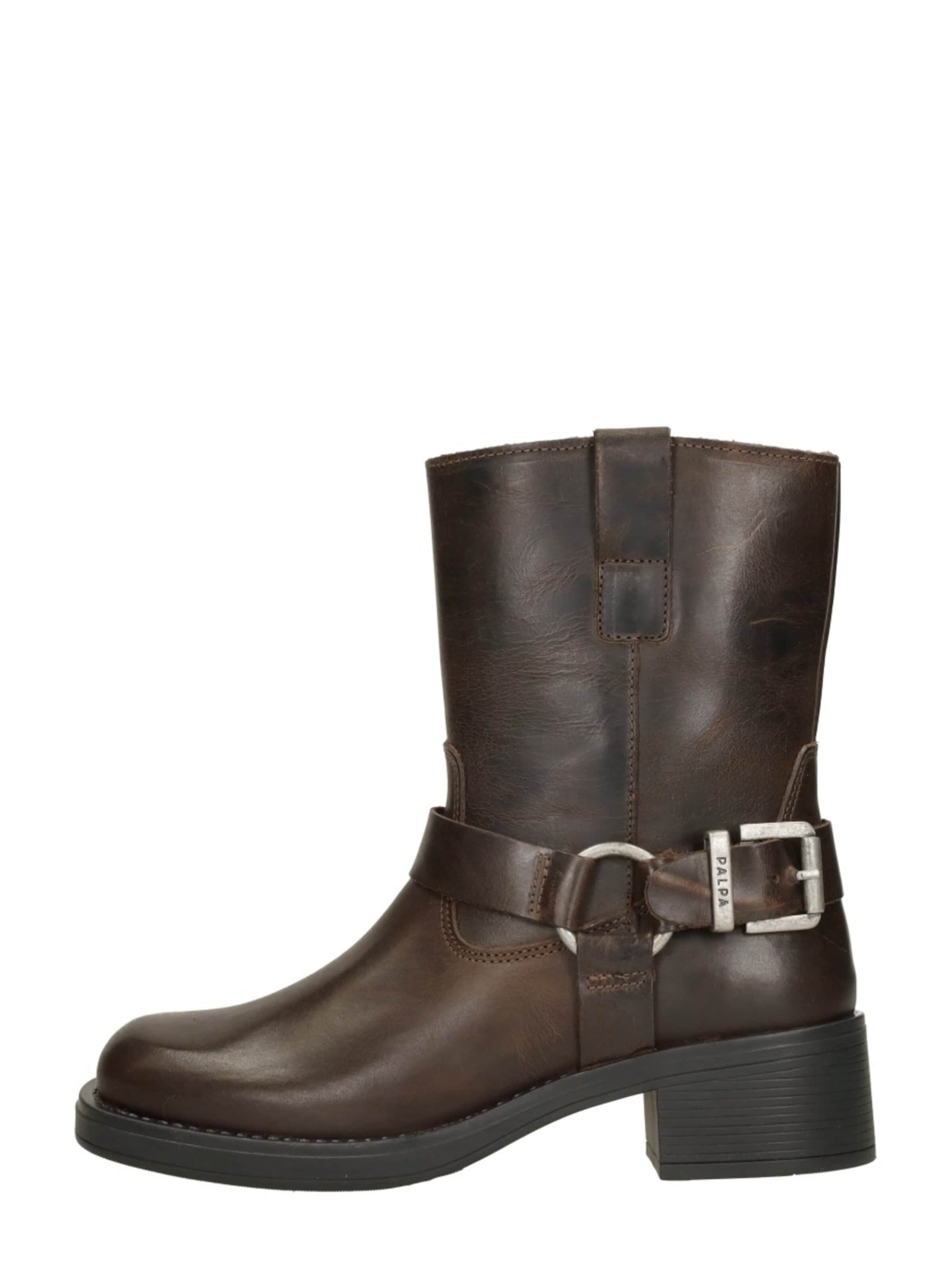 Palpa Boots 'Ring' in Brown: front