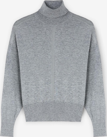 Pull-over MOTIVI en gris : devant
