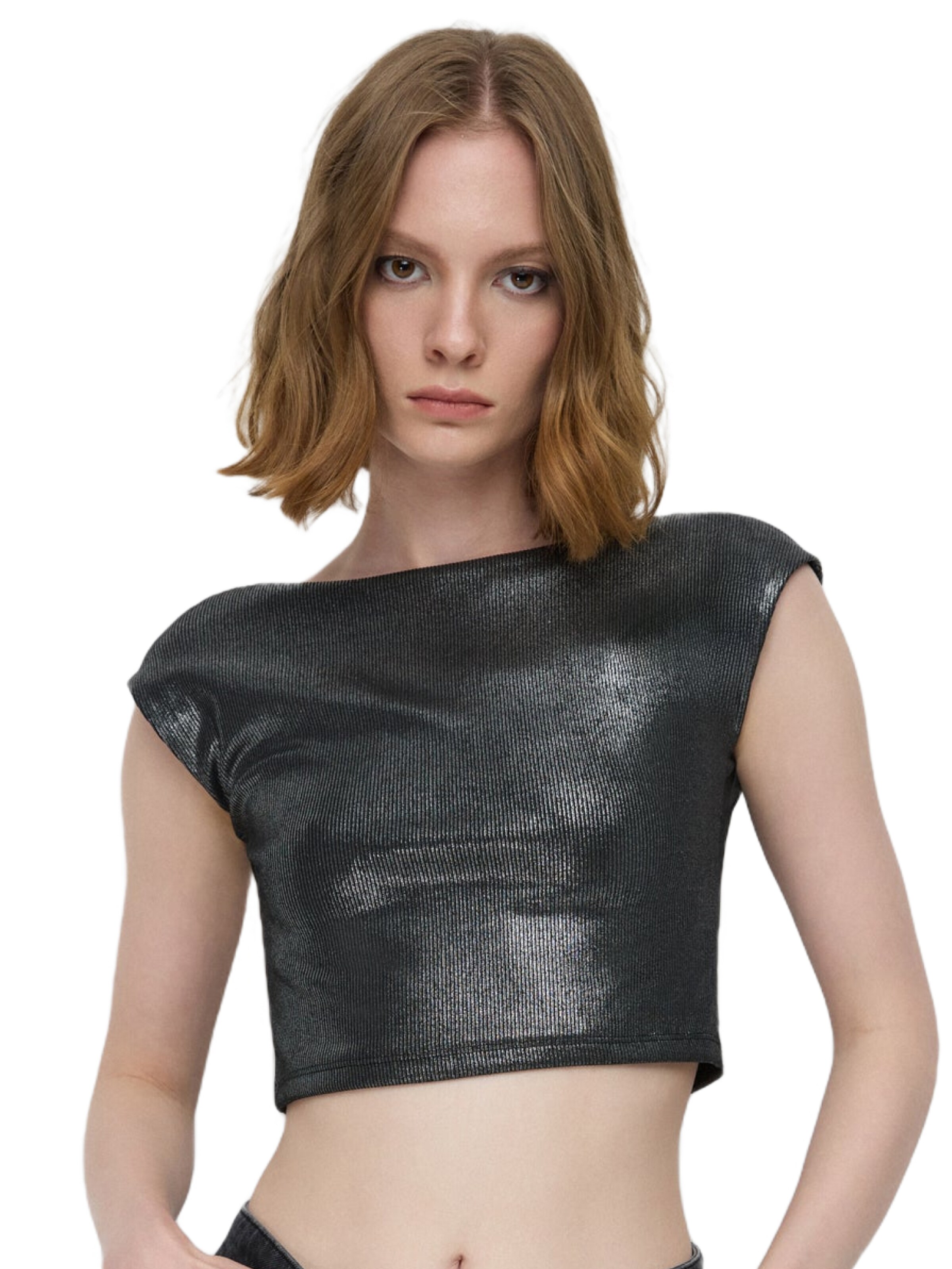 No Matter What Top in Zwart