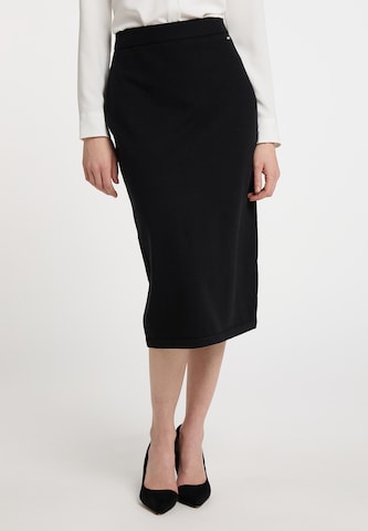 DreiMaster Klassik Skirt in Black: front