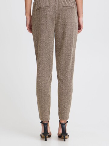 ICHI Tapered Chinohose 'KATE' in Beige