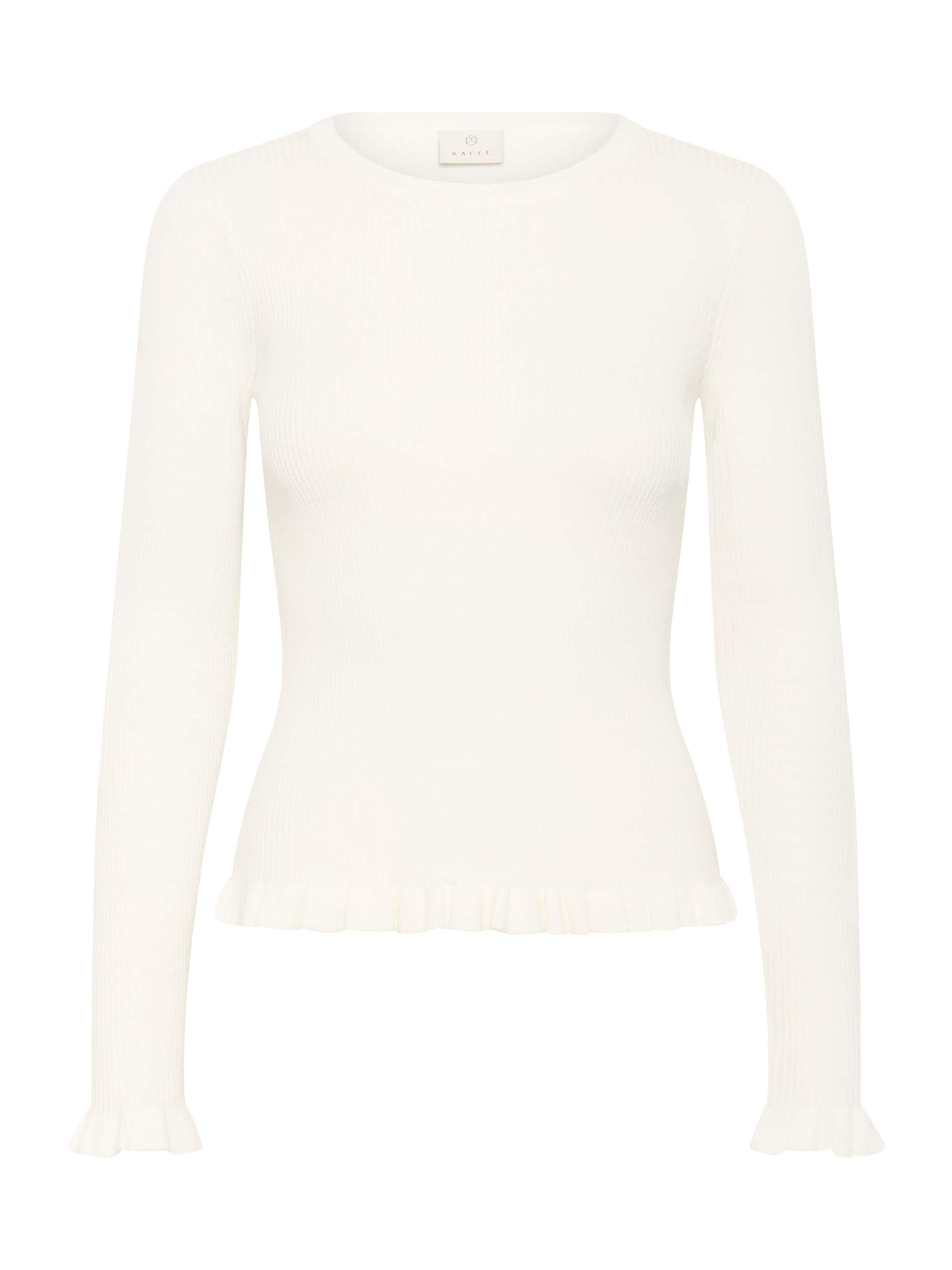 Kaffe Sweater 'KAAriela' in White: front