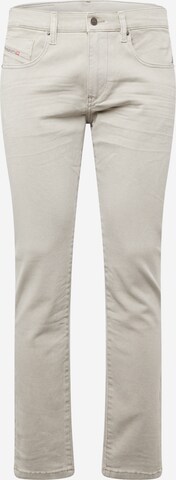 DIESEL Regular Jeans '2019 D-STRUKT' in Beige: predná strana