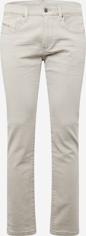 DIESEL Regular Jeans '2019 D-STRUKT' in Beige: front