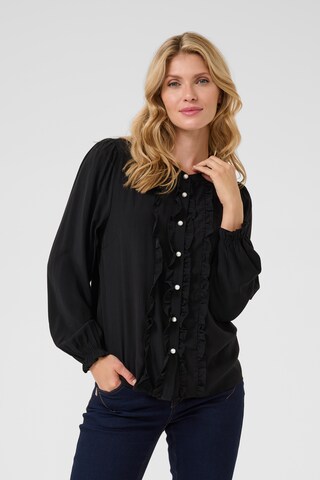 Cream Bluse 'CR Suki' i sort: forside