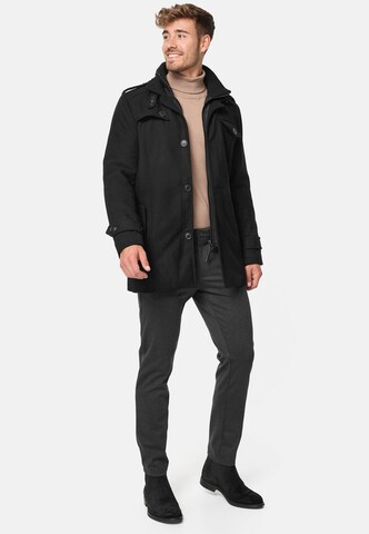 INDICODE JEANS Übergangsmantel 'Brandon' in Schwarz