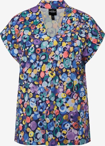 Ulla Popken Shirt in Blauw: voorkant