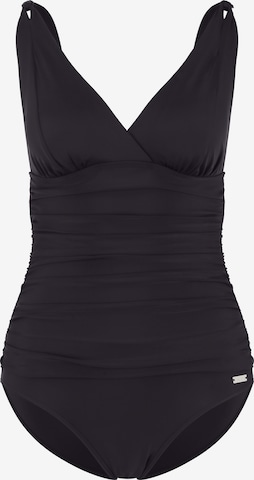 LASCANA Swimsuit 'Laura' in Black: front