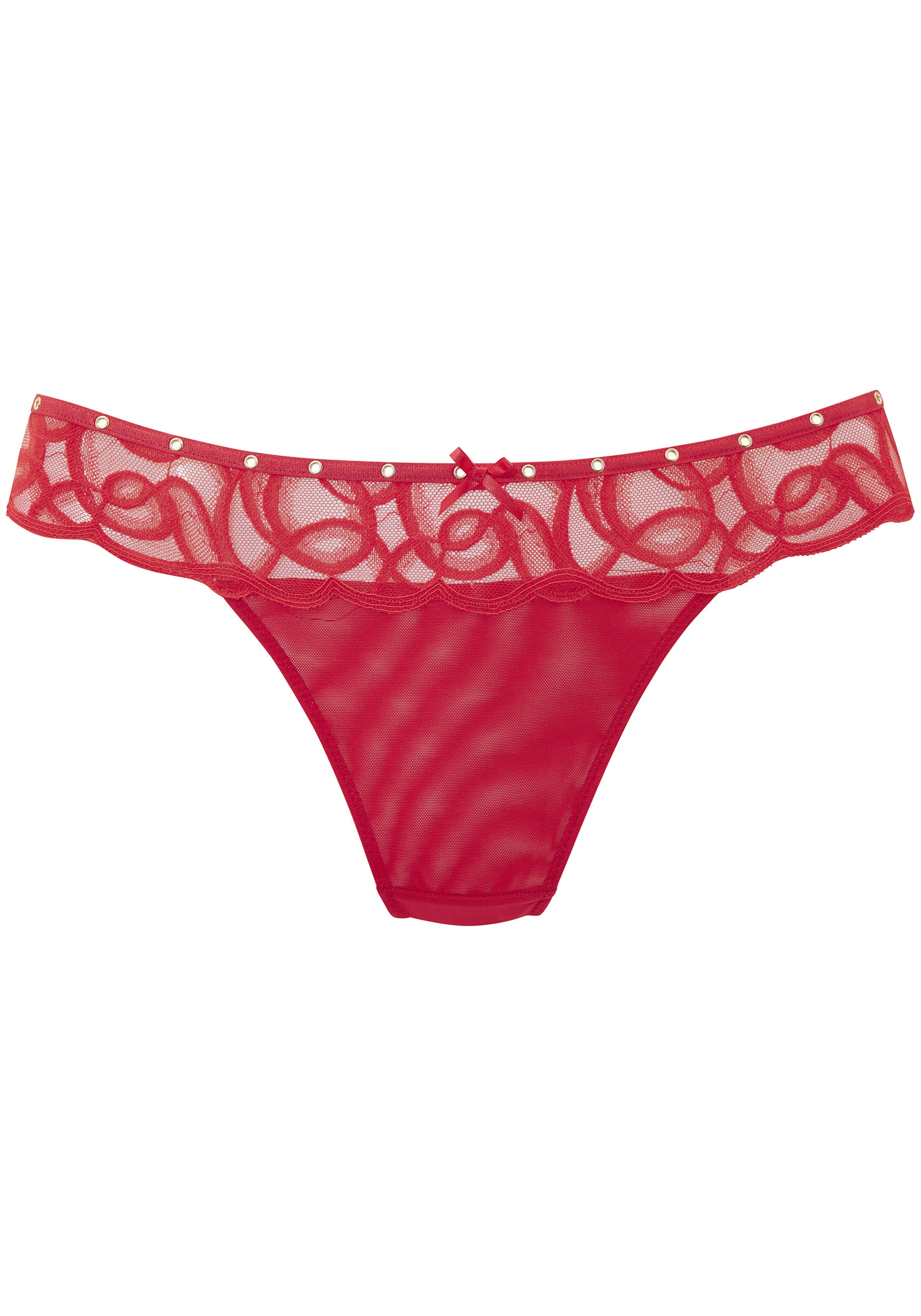 PETITE FLEUR GOLD by LASCANA Thong in XS in Cherry red, Item view