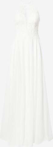 mascaraVečernja haljina - bijela boja: prednji dio