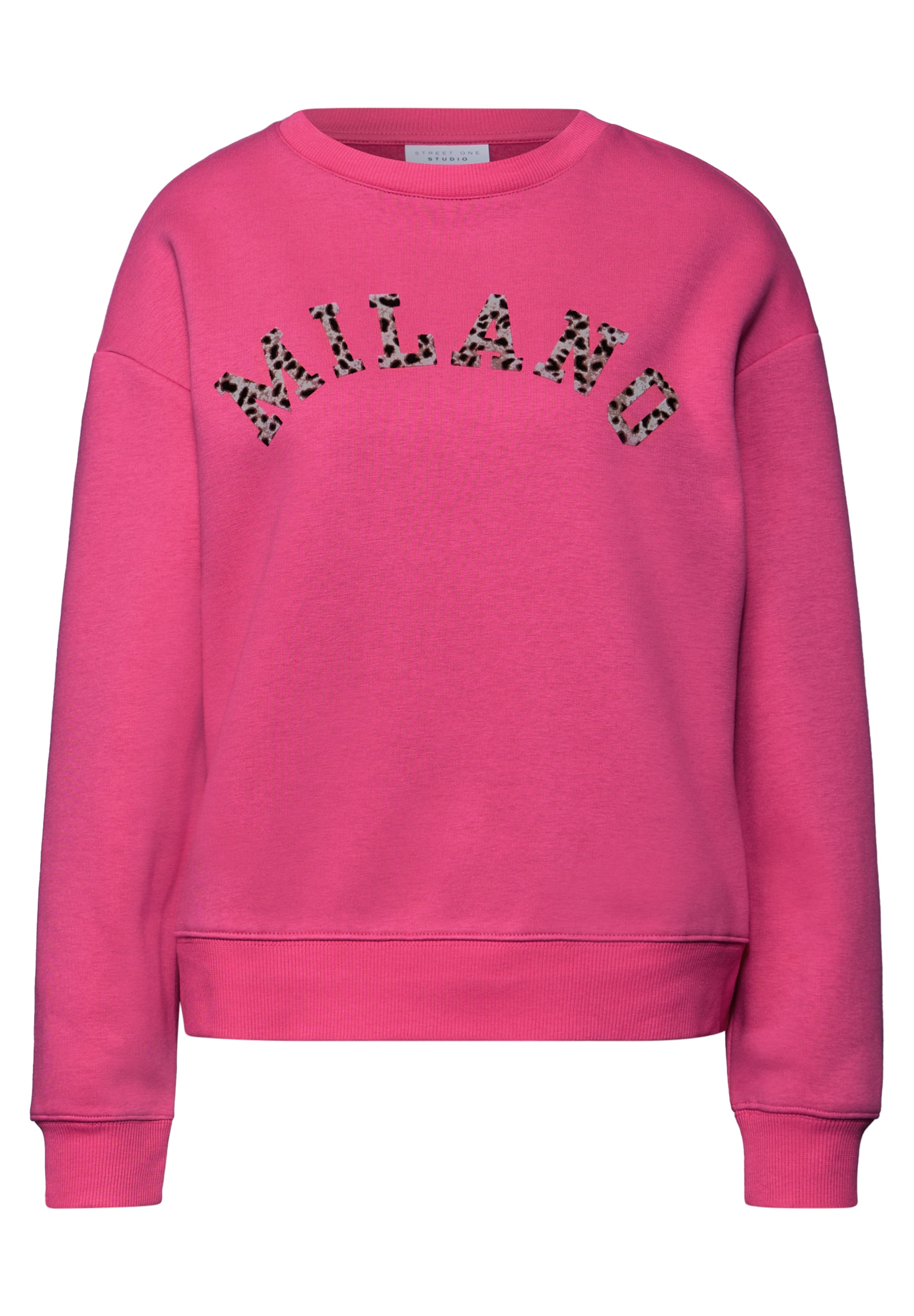 Street One Studio Sweatshirt in Pink: front