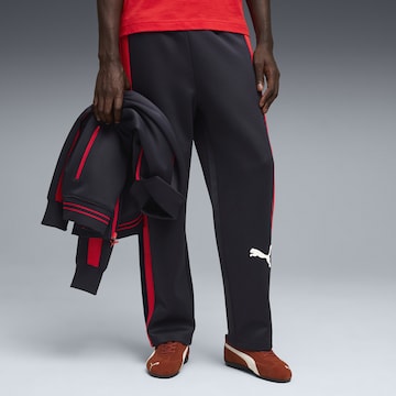 Loosefit Pantalon de sport 'T7' PUMA en bleu : devant