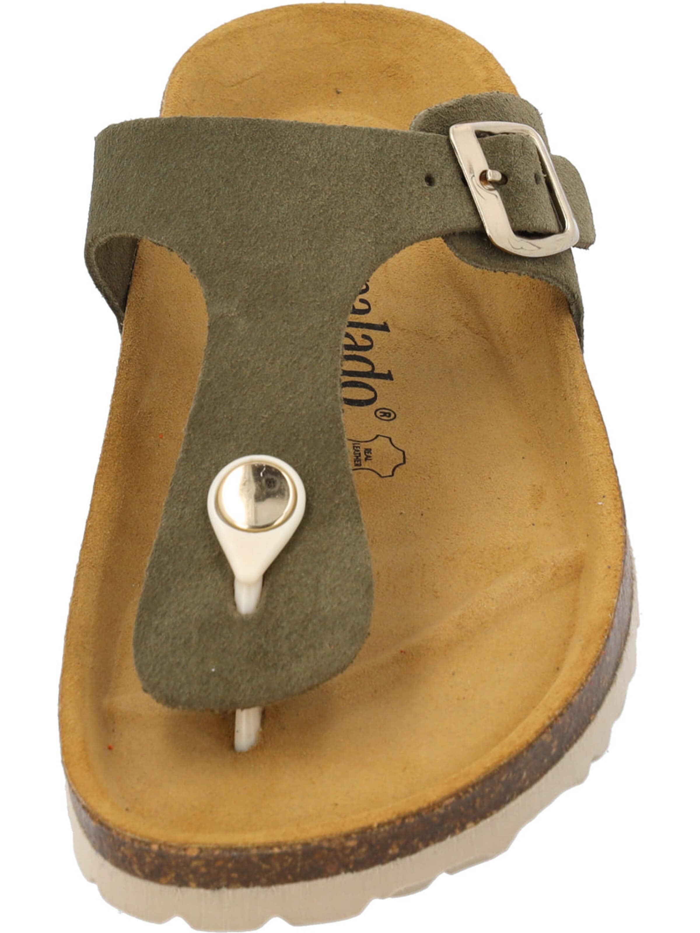 Palado Zehentrenner 'Palado Kos Suede Premium Leather'‌‌‌‌‌‌‌‌ in Grün