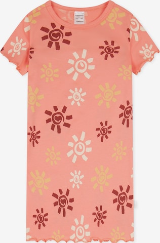 Chemise de nuit ' World of Girls ' SCHIESSER en orange : devant