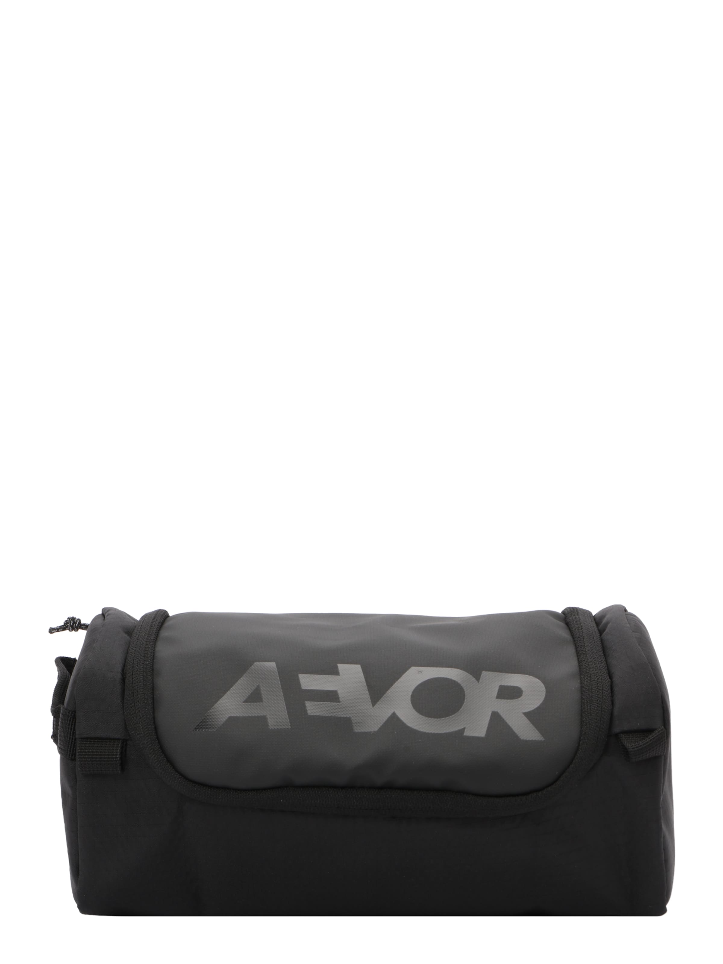 AEVOR Waschtasche in Schwarz: Vorderseite