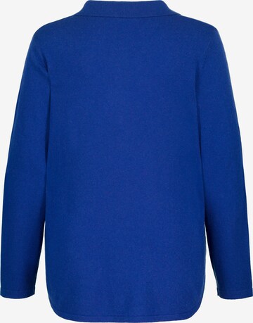 Ulla Popken Knit Cardigan in Blue