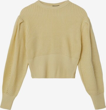 Pull-over NAME IT en jaune : devant