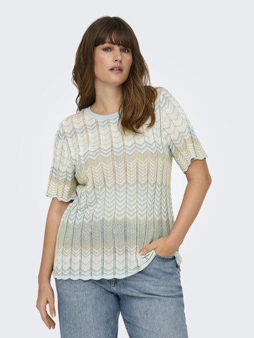 ONLY Carmakoma Trui in Blauw