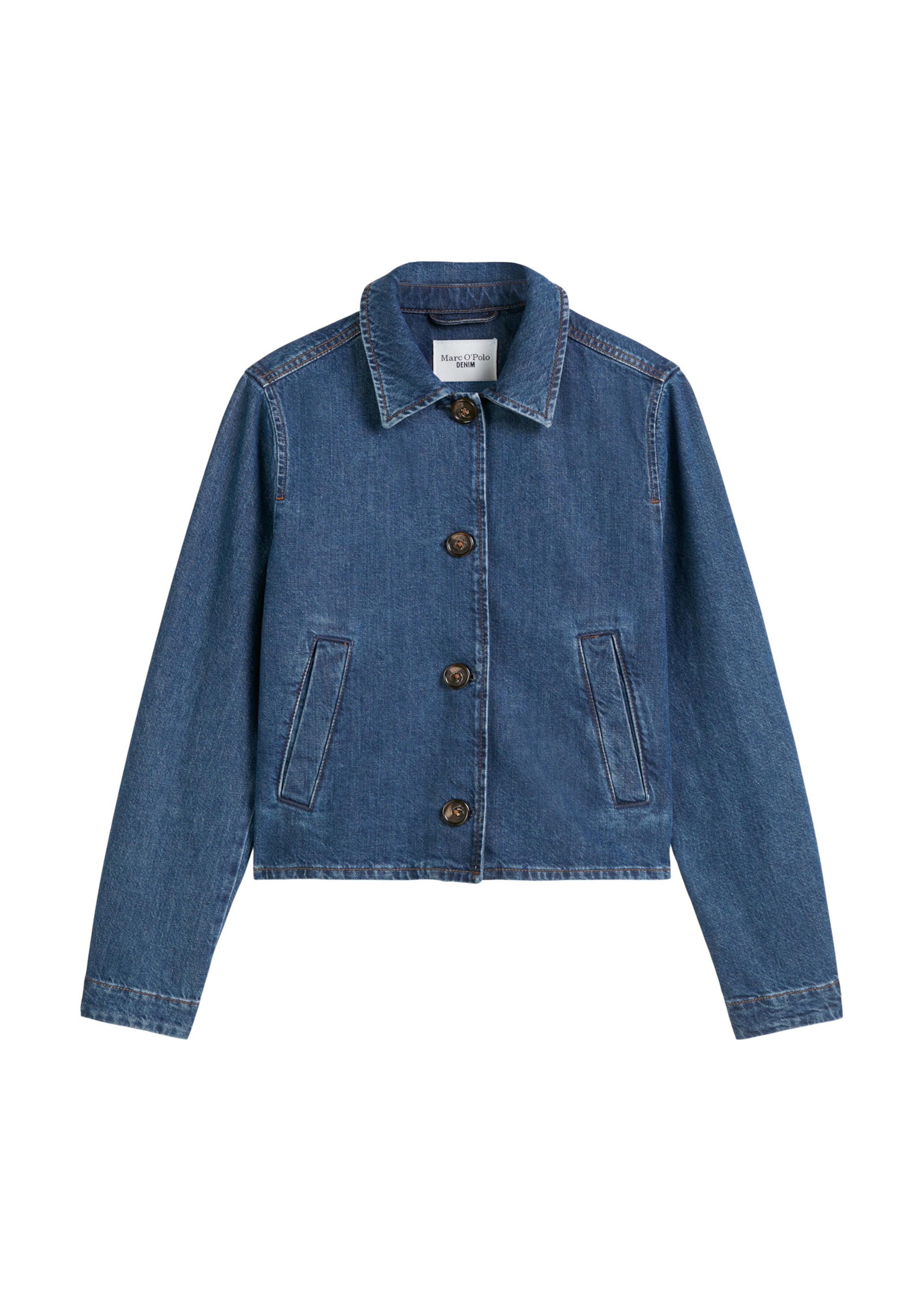 Marc O'Polo DENIM Jacke in Blau: Vorderseite