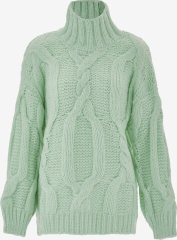 ebeeza Sweater in Green: front