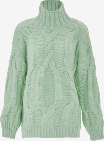 Pull-over ebeeza en vert : devant