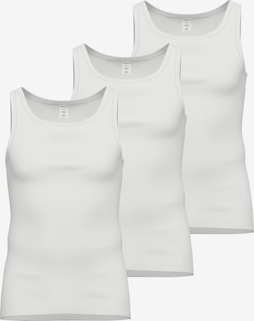 Maillot de corps Ammann en blanc : devant