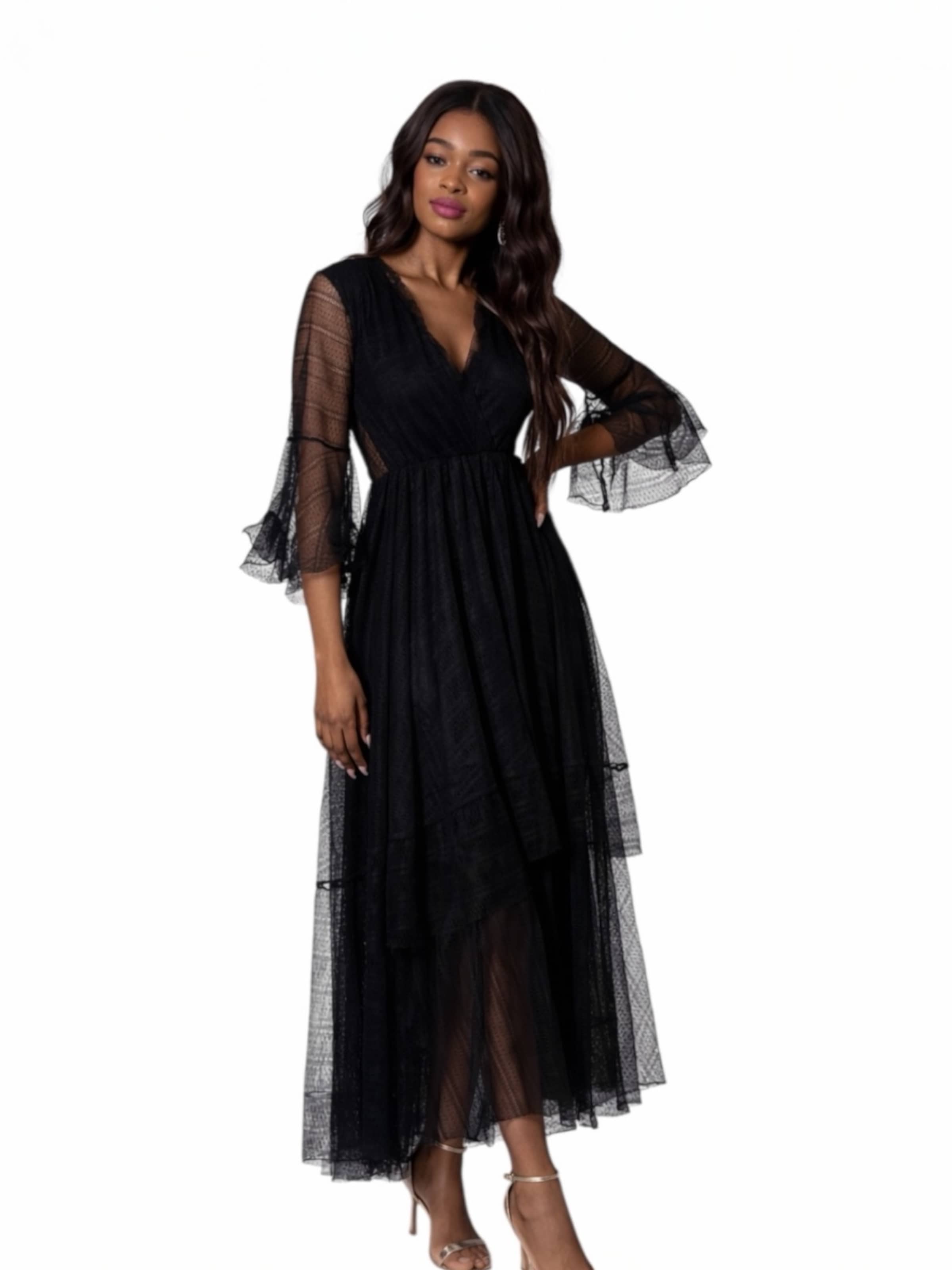 Elena Athanasiadou Cocktailjurk 'Dress Lanita' in Zwart