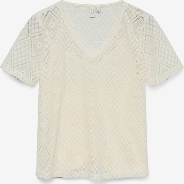 Tricou 'VMJOKIA' de la VERO MODA pe bej: față