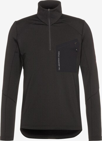 The Mountain Studio Performance Shirt in Black: front