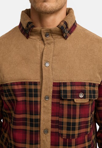 INDICODE JEANS Tussenjas 'Holz' in Bruin