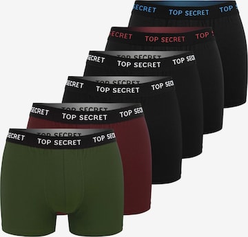 Boxers Top Secret en mélange de couleurs : devant