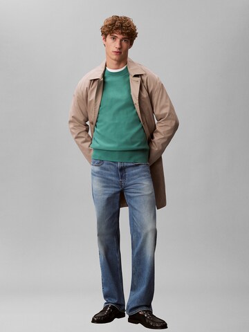 Calvin Klein Jeans Sweatshirt in Grün