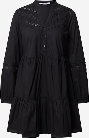 Robe-chemise 'Caren' ABOUT YOU en noir : devant