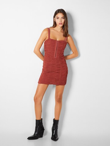 Bershka Jurk in Rood